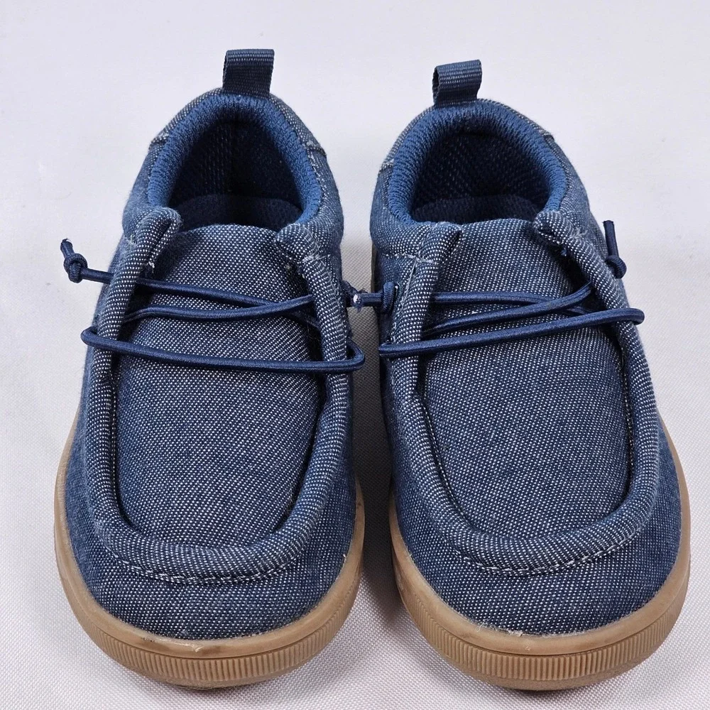 Baby‎ Toddler GAP Blue Denim Slip On Casual Shoes Size 8